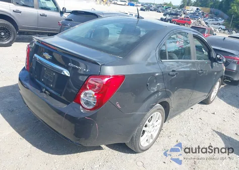 2014 Chevrolet Sonic Lt Auto из США, поврежденный, VIN 1G1JC5SH0E4162876